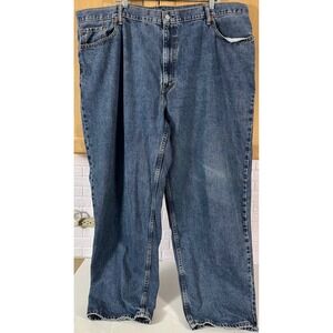 Levi's 560 Jeans Mens 48x32 Blue Excellent Comfort Fit Tapered Leg Denim